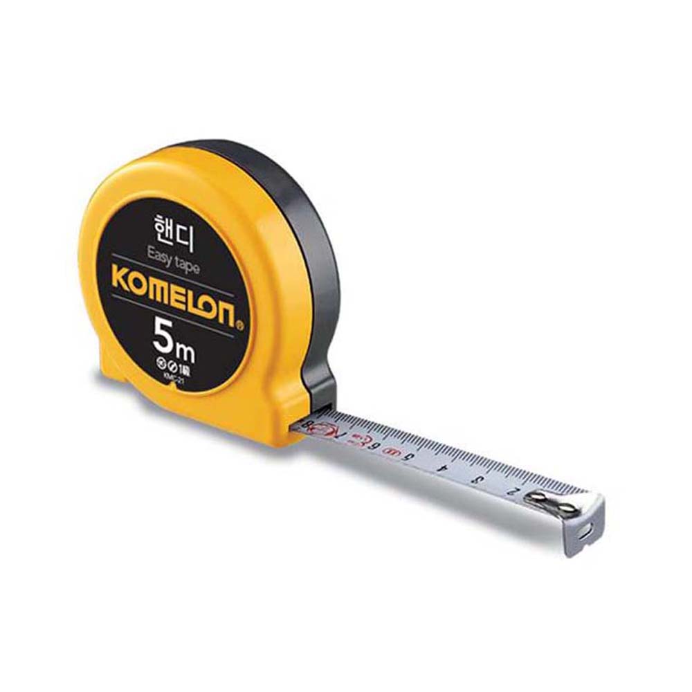 KOMELON 코메론 5m 벨트클 나일론 특수코팅 줄자 핸디 KMC-21 6,500원