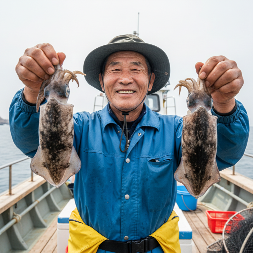 찰진 육질! 깊은 풍미! 국내산생물 왕 갑오징어, 1박스, 2kg 40,900원