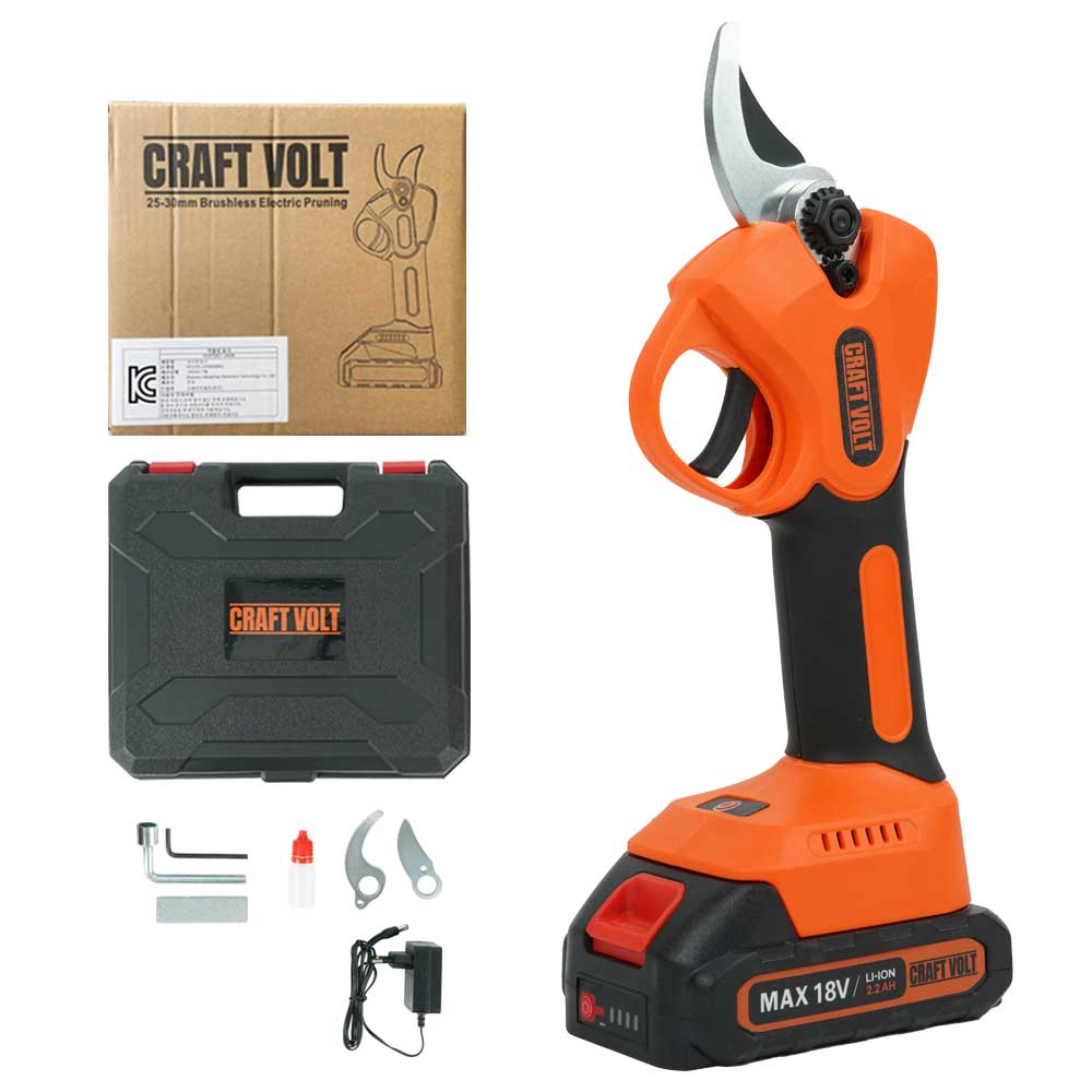 크래프트볼트 충전식 전동 나무 전지가위 30mm 123,370원