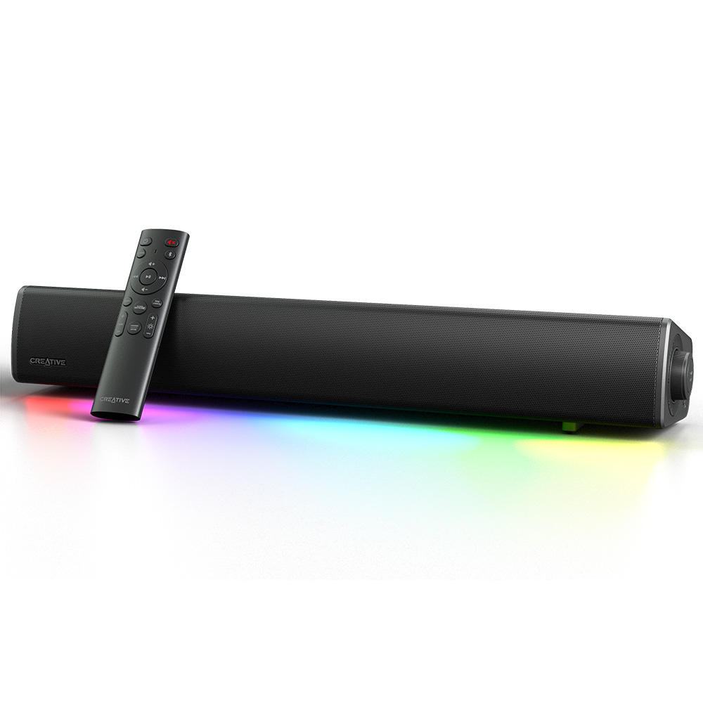 크리에이티브 사운드 블라스터 GS5 RGB 게이밍 사운드바, 블랙, 사운드 블라스터 GS5 119,000원