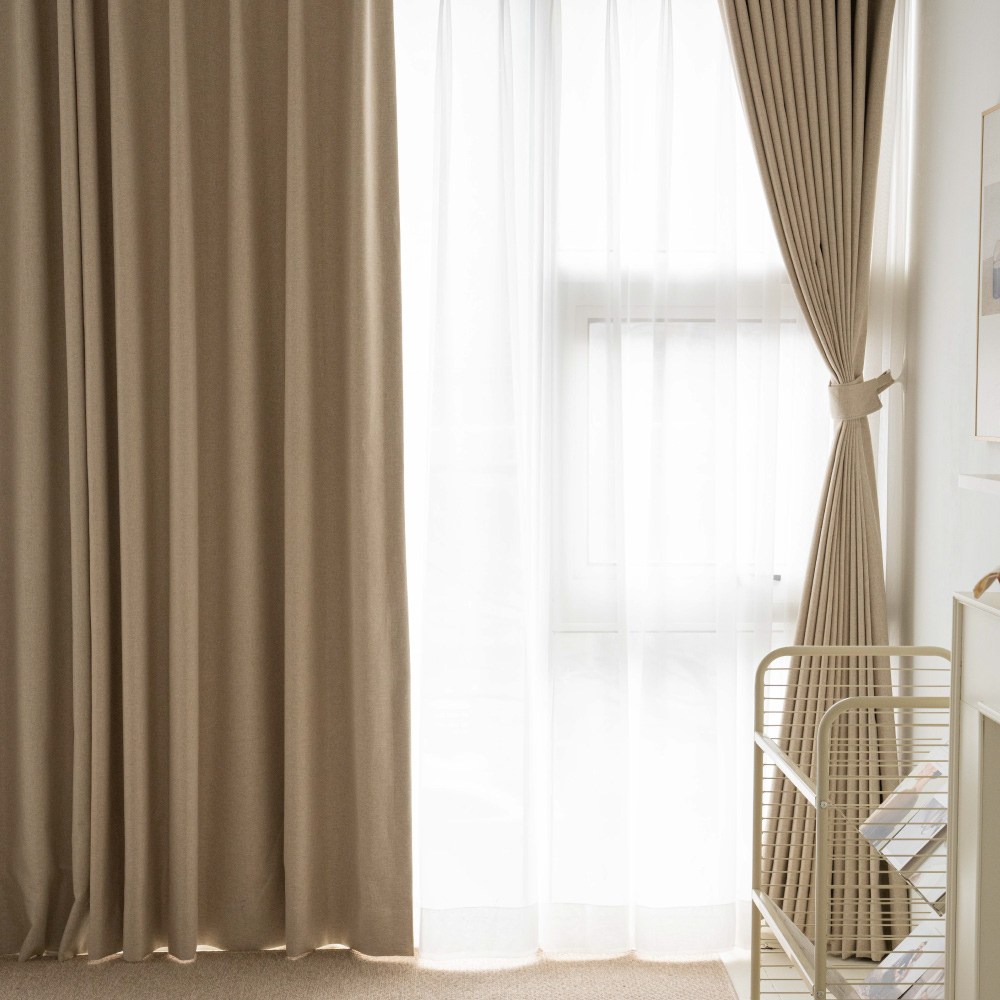 밀리무드 100% 빛차단 깊은잠 암막커튼 2p + 커튼끈 2p 아일렛 79,900원