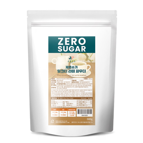 아레스 제로슈가 밀크티 라떼 파우더, 1개, 1개입, 500g 16,000원