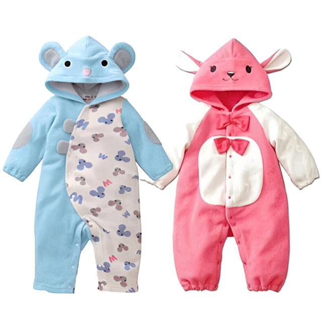 꼬꼬몽 마우스 아기 방한 기모 우주복 유아 신생아 겨울 외출복 (추가옷증정) 21,900원