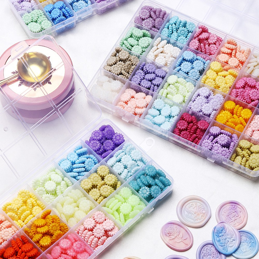 실링왁스 세트 프리미엄 다꾸 씰링 10색 15색 24색 3,000원