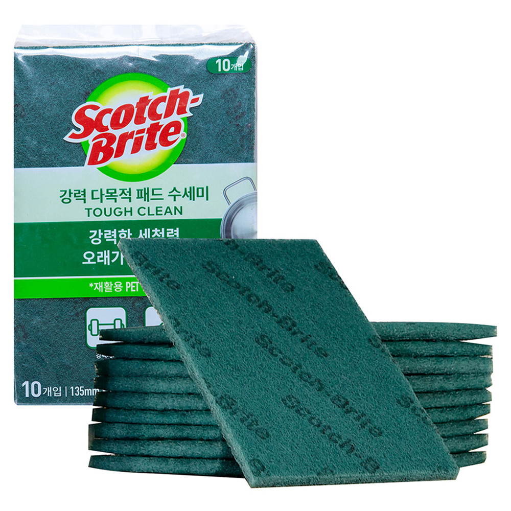 스카치브라이트 강력 다목적 패드 수세미 중형 8,820원