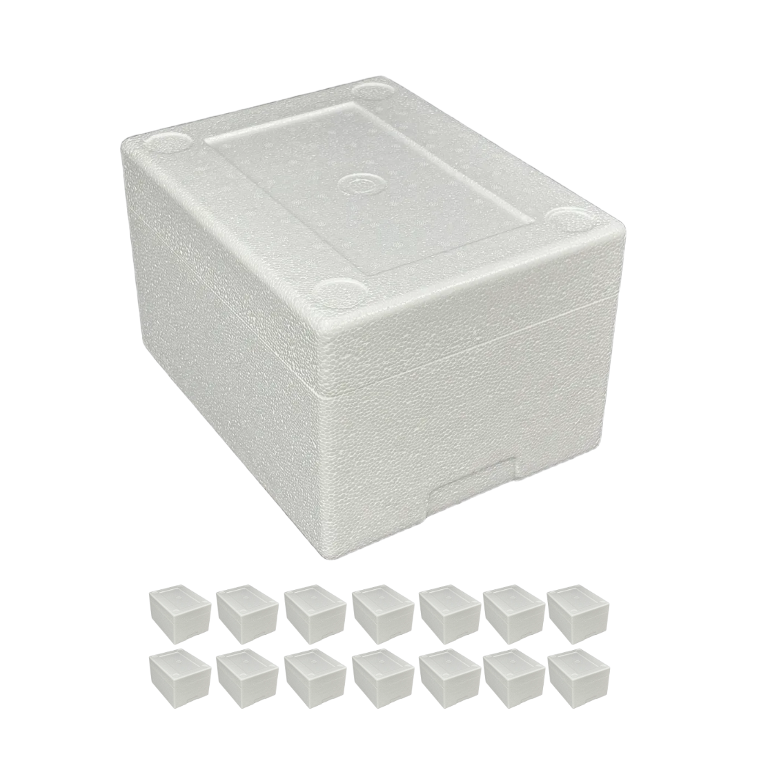 [묶음판매(14EA)]4~5KG박스 스치로폴/스티로폼/아이스박스/택배박스 넥스팩 공장직영, 흰색, 14개 21,700원