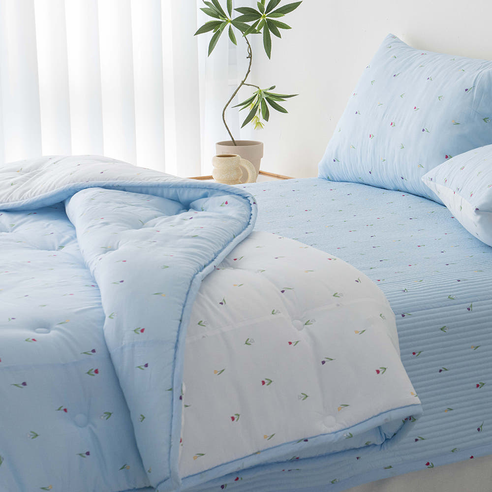 텐셀 부드러운 모달 먼지없는 차르르 송화침장 옥수수 솜 사계절 이불 SS 135,500원