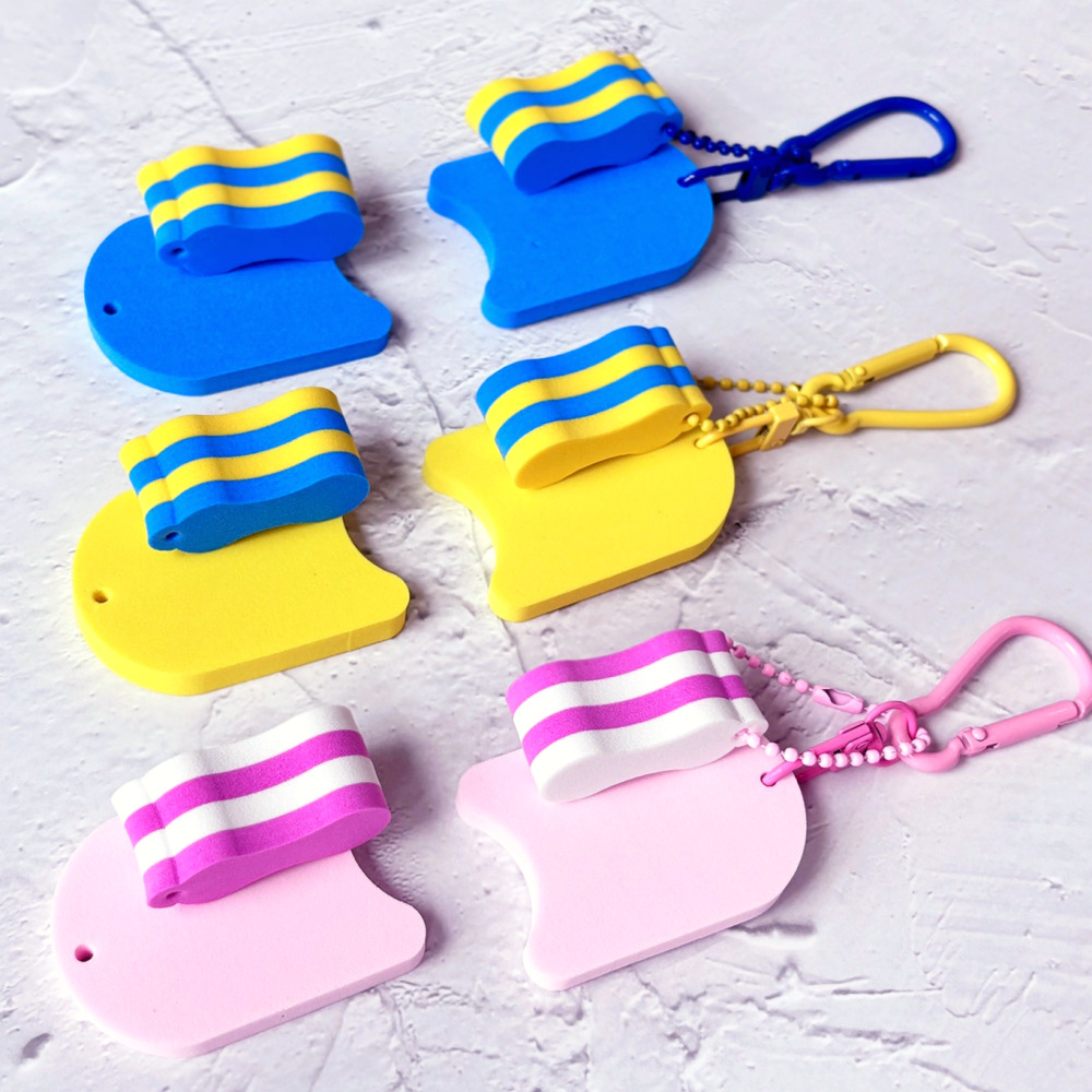 SPLASHY 수영키링 킥판 풀부이 수영장 가방 키링 7,900원