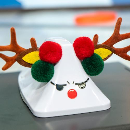 몽스오토 크리스마스 샤크루돌프 에디션 차량용 장 안테나 샤크안테나 스티커 9,700원