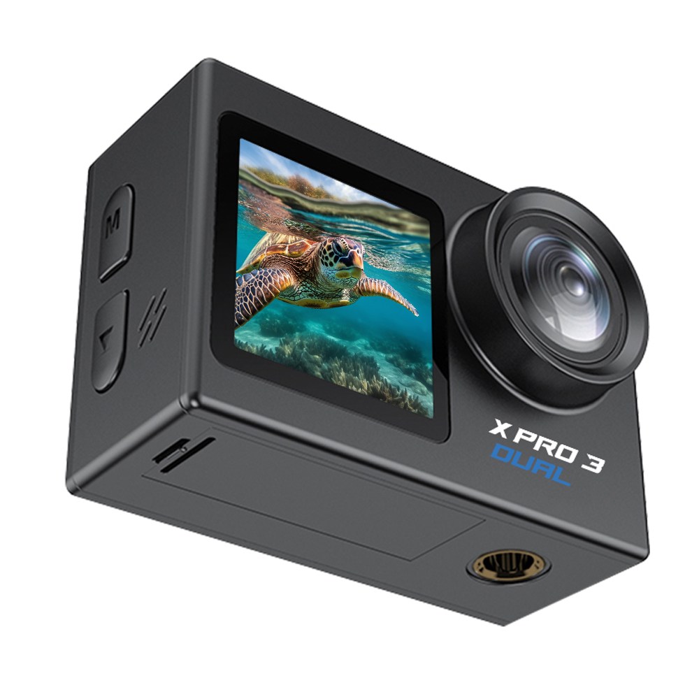 에이스원 XPRO3 DUAL 액션캠 브이로그카메라 자전거 오토바이 블랙박스 바디캠 수중카메라, XPRO3 DUAL+MLC 256G(4K 호환) 252,000원