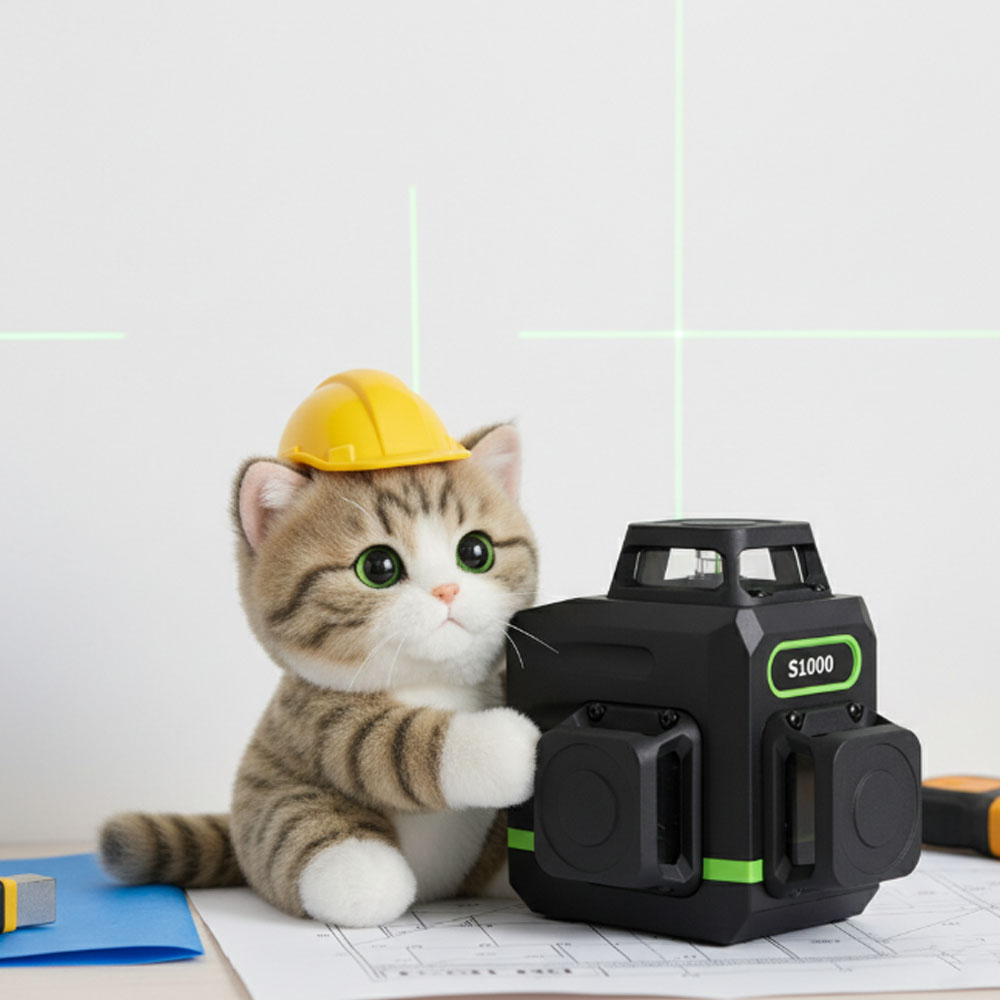 신콘  3D 라인레이저레벨기 S1000 최신형측량기 계측기 그린레이저  창틀/바닥/열선/목공/디자인시공 187,000원