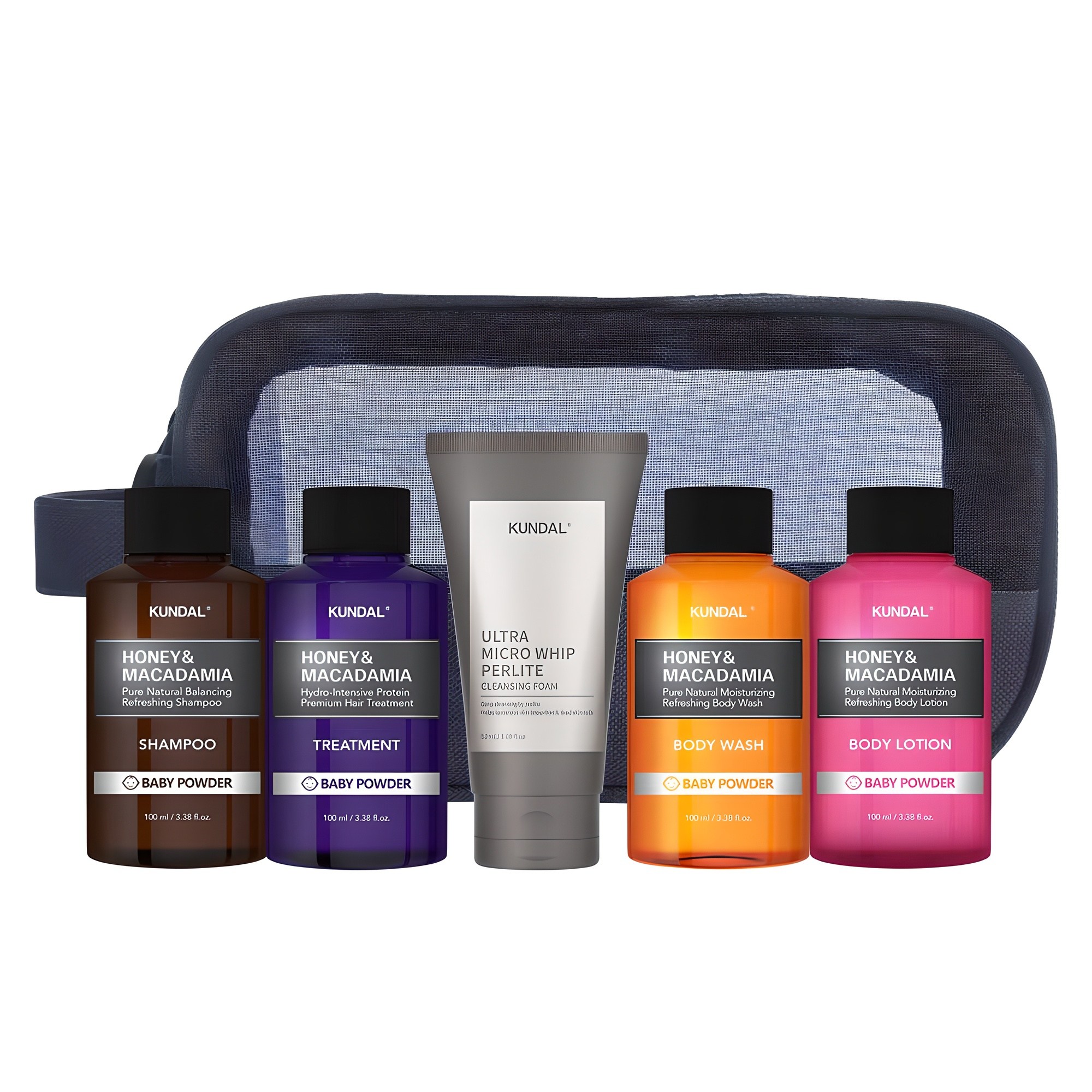 쿤달 여행용 5종 세트 B타입 클렌징폼 포함 베이비파우더향 15,720원