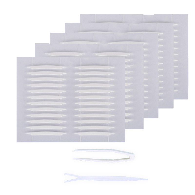 AB009 예쁜 눈매 양면 쌍꺼풀 테이프 5장 SET 초밀착 저자극 자연스러운 쌍수 효과, 1개, 예쁜눈매양면쌍꺼풀테이프5장SET 일자뾰족형 11,900원