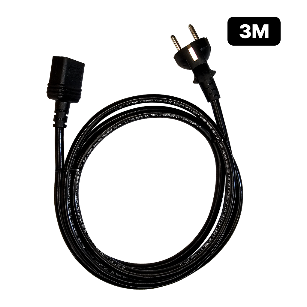 사각 C19 전원케이블 1.5SQ 16A 컴퓨터 서버용 AC 파워선 10,000원