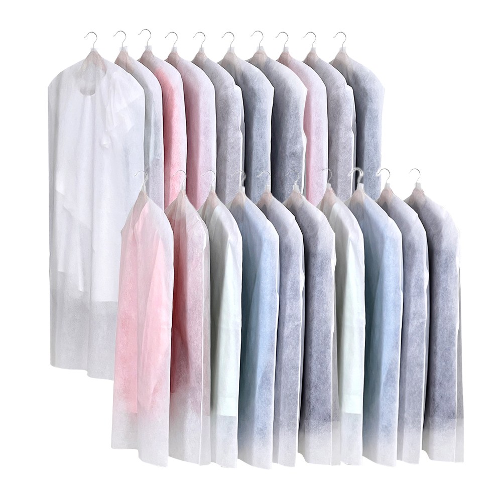 아모란나 화이트 부직포 옷커버 양복10P+코트10P, 10개입, 1세트 29,000원