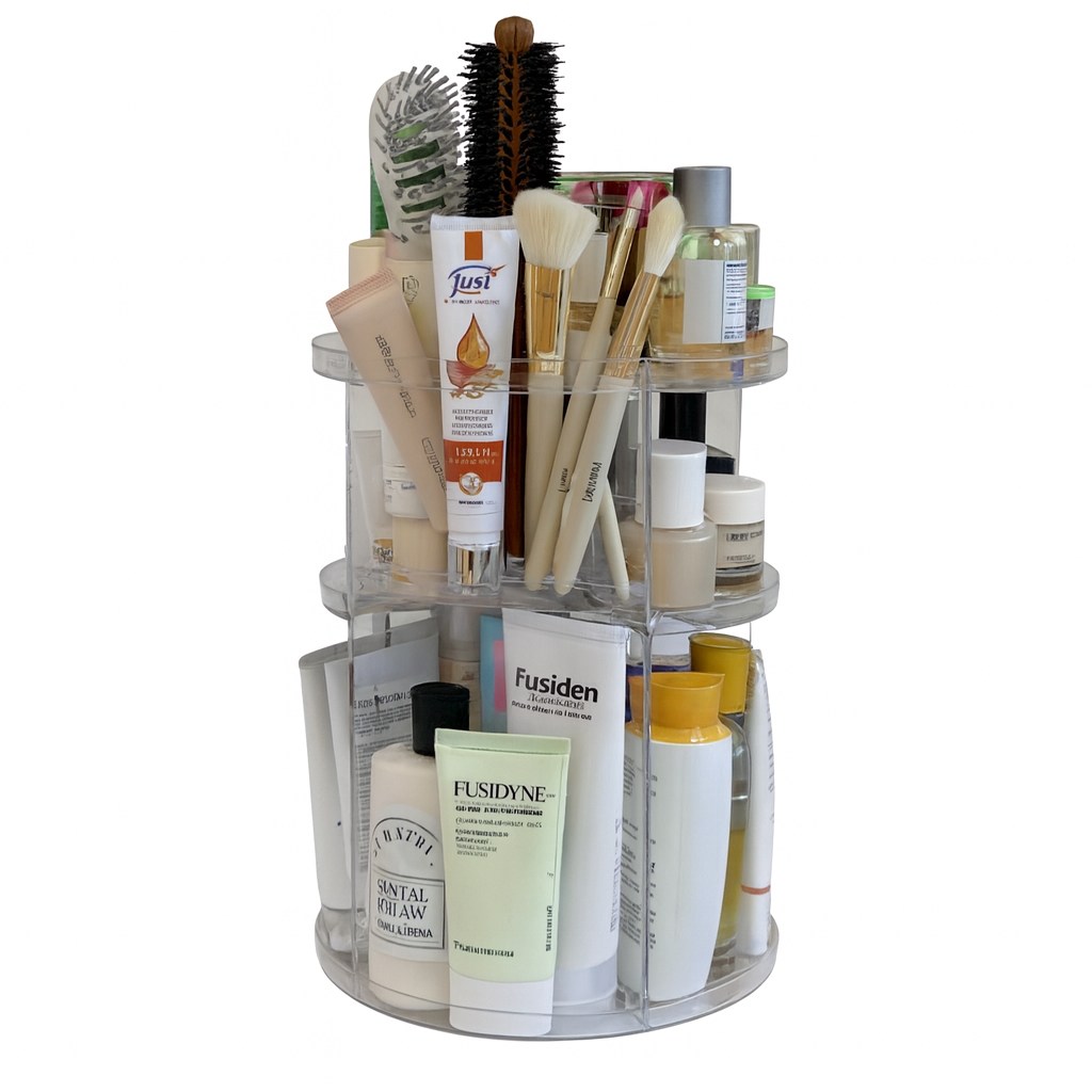[높이조절] 리빙에센셜 회전식 화장품 정리함 특대형 20,900원