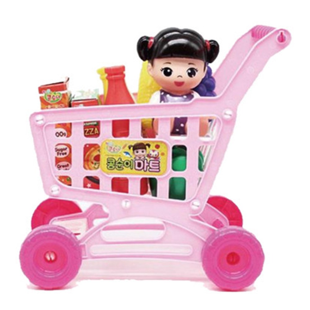 콩순이 미니 쇼핑카트 어린이 선물, 1개 8,000원