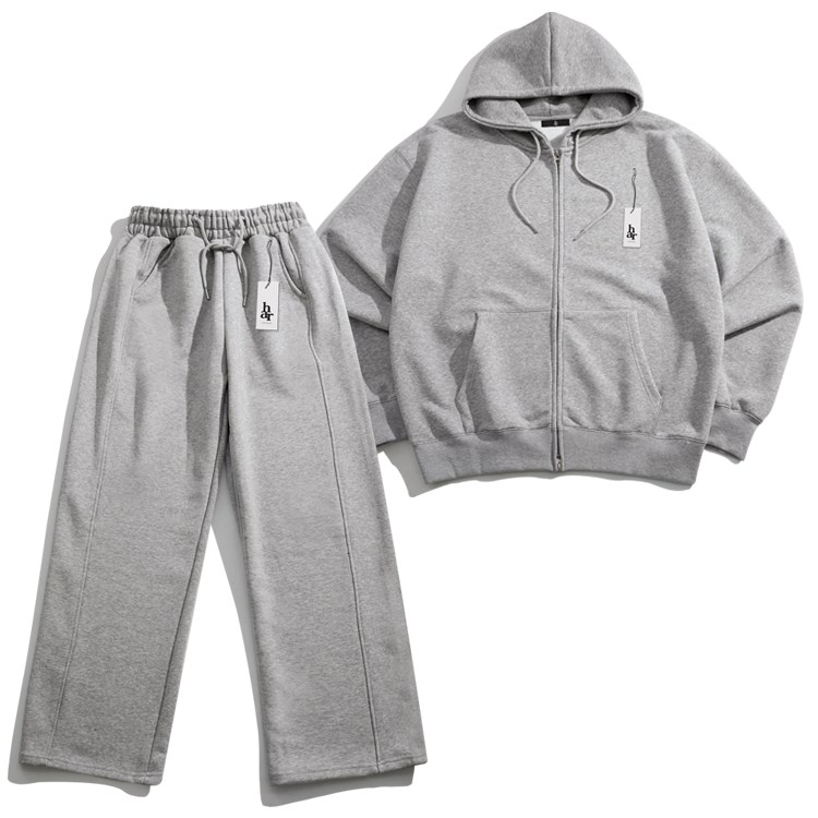 해리슨 컴포트 미드웨이트 스웻 후드집업 셋업 HAR1061 60,800원