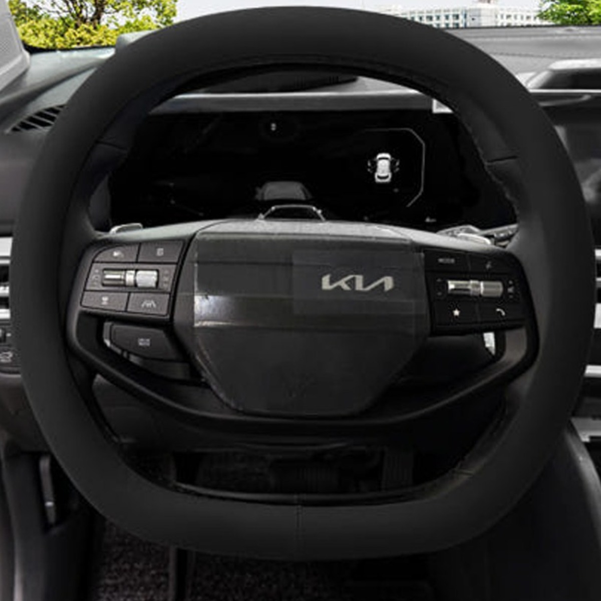 카토피아 더뉴 카니발 4세대 페이스리프트 전용 쌍D컷 가죽 사각 무타공 핸들커버, 05-블랙 35,000원