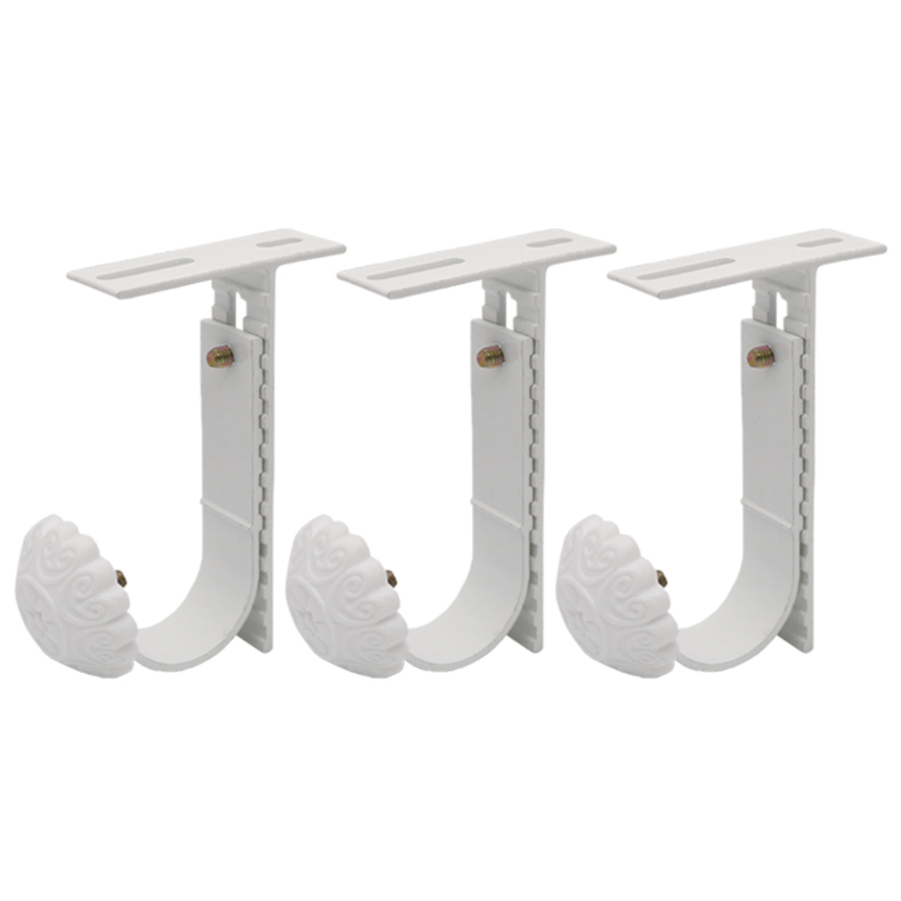 한국레일갤럭시 25mm 길이조절 커튼봉 커텐봉 브라켓 커튼봉걸이 커텐봉걸이 4,000원