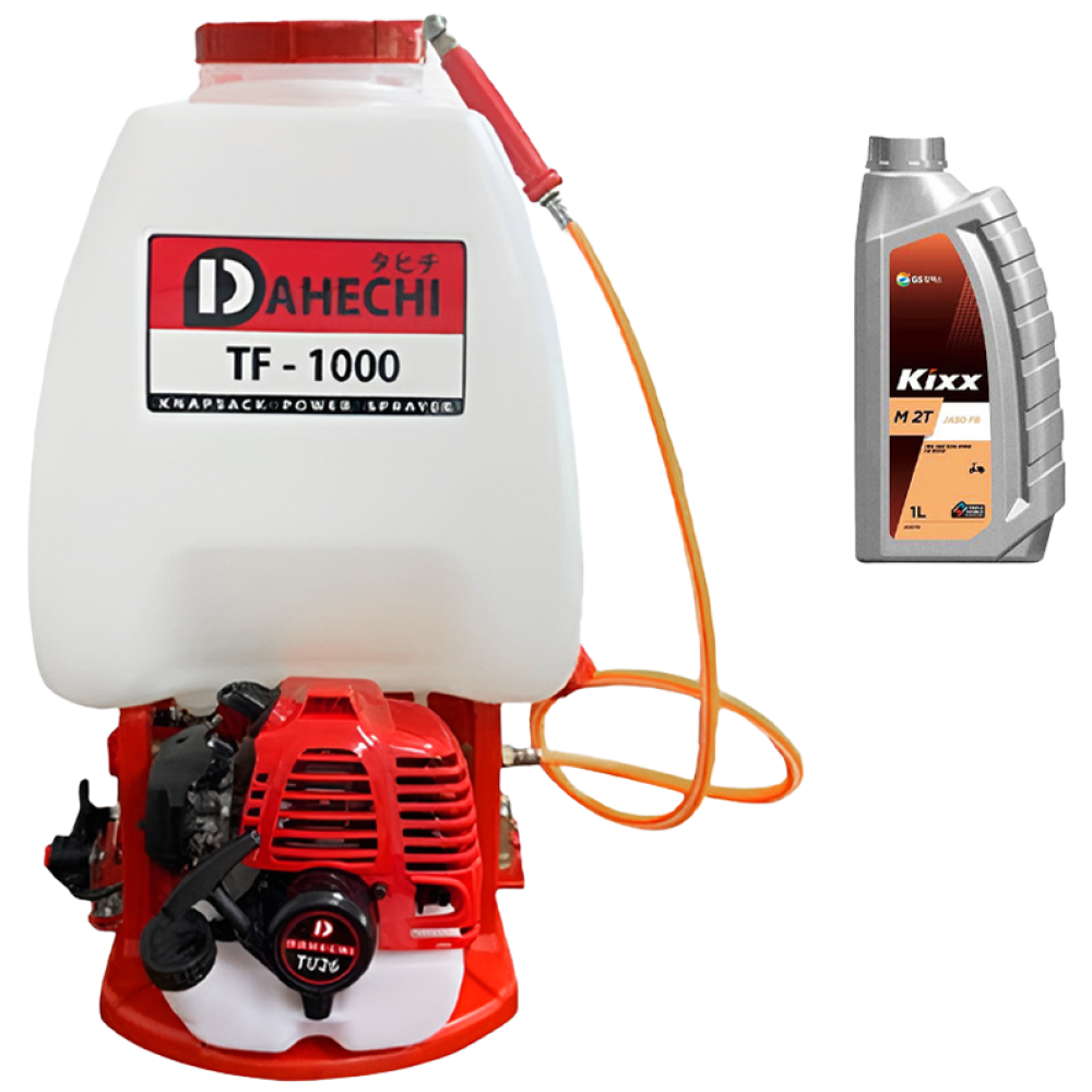 국산 대원 2행정 엔진분무기 농약 살포 분사 배부식 TU26 엔진 TF-1000 (엔진오일 포함), ONE, 1개 192,000원