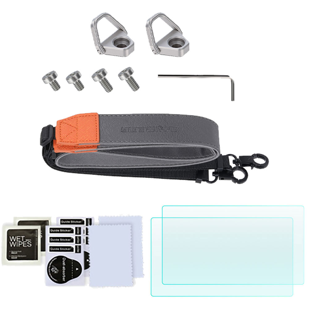 써니라이프 dji RC2 컴포터블 넥스트랩+액정보호 강화유리필름 패키지 아바타360/미니5프로/매빅4프로/에어3s/플립 드론 조종기 액세서리 26,900원