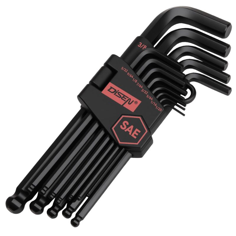 tinduo 합금강 고강도 육각 볼렌치 L자 세트 다용도 정비 공구 11,900원