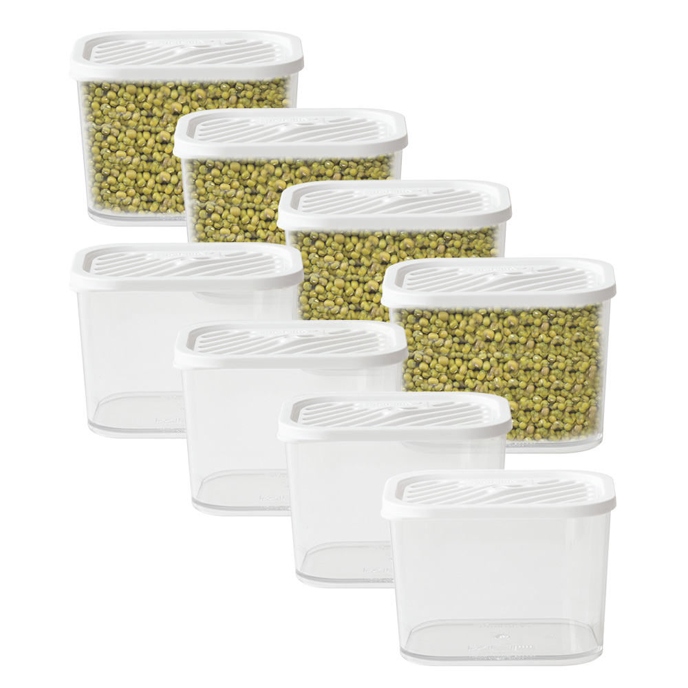 플라팜 깔끄미 냉동실 냉장고 정리용기 1호, 1개입, 8개 10,740원