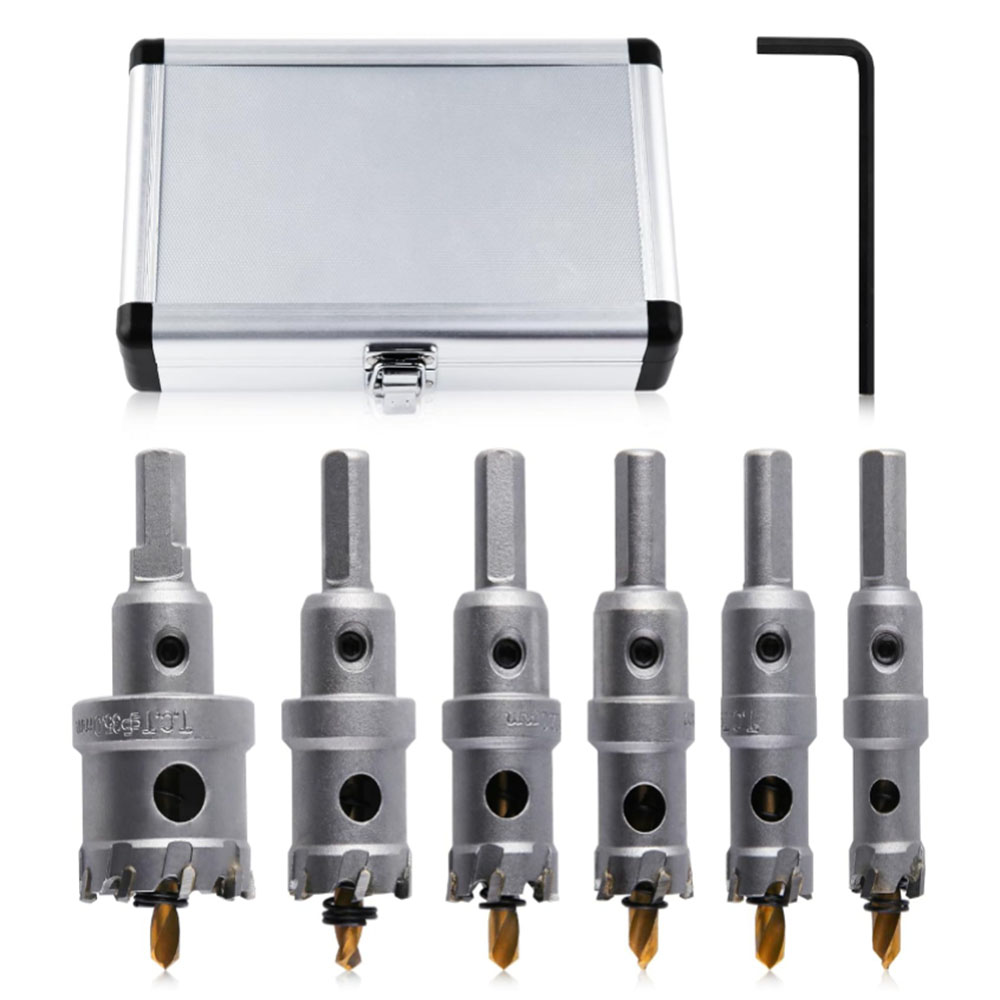 초경 홀쏘 6종 세트 16mm-35mm 타공 티타늄 홀컷터 철판 스텐 25,520원