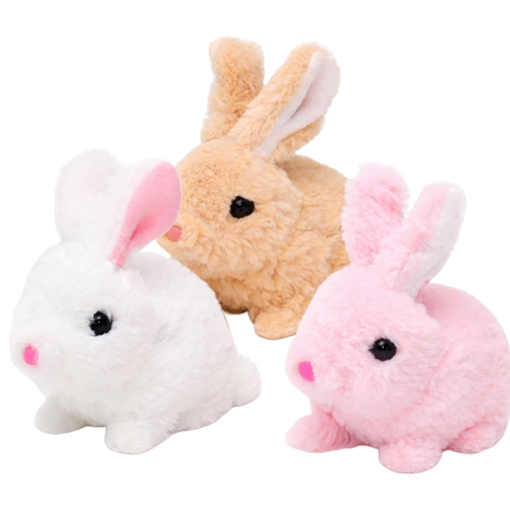 파피앙 움직이는 토끼 인형+건전지 작동토끼인형 동물인형, 토끼인형-화이트, 1개, 16cm 6,100원