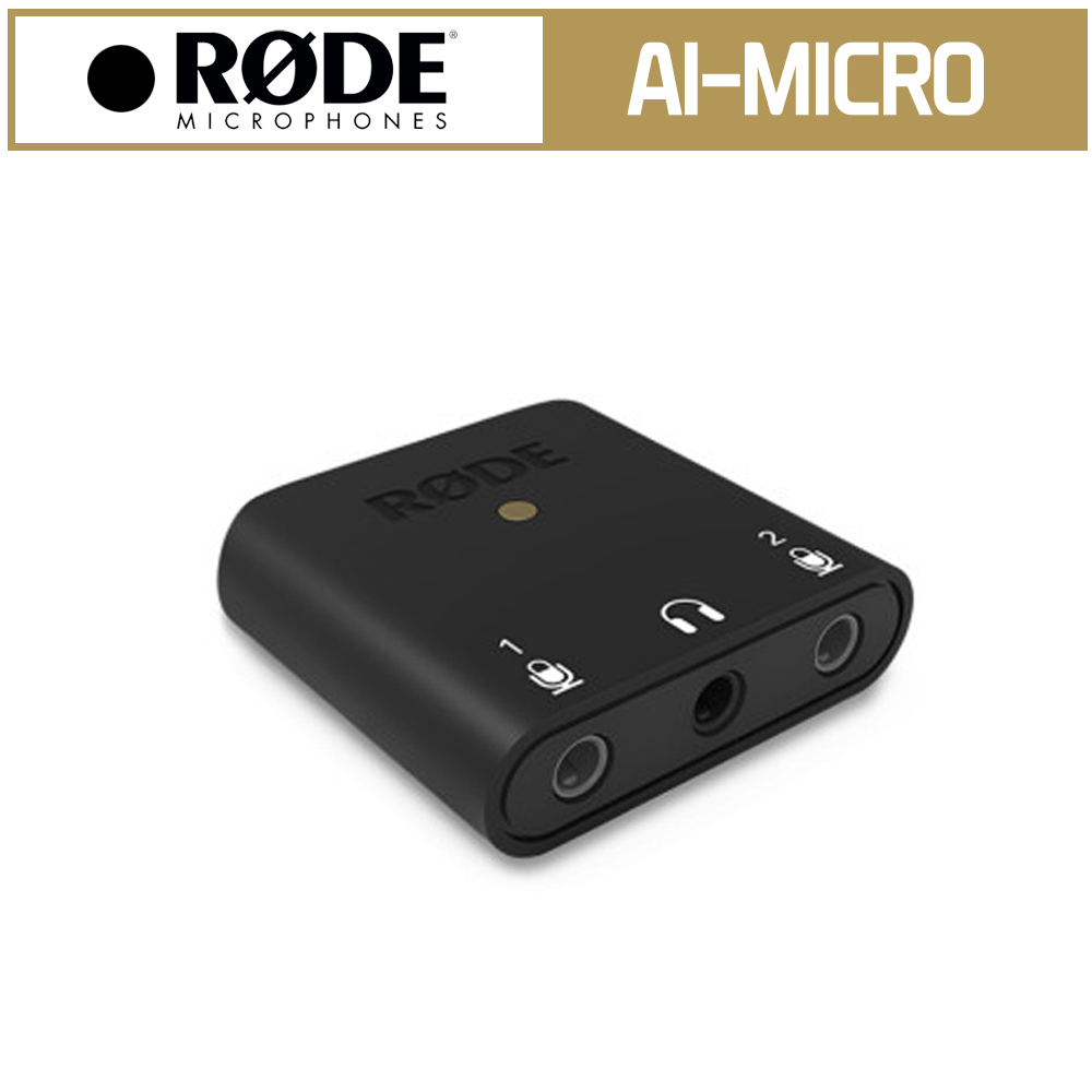 [정품 인증] RODE AI-Micro 로데 컴팩트 USB 오디오 인터페이스 컴팩트 휴대용 초소형 오인페 134,000원