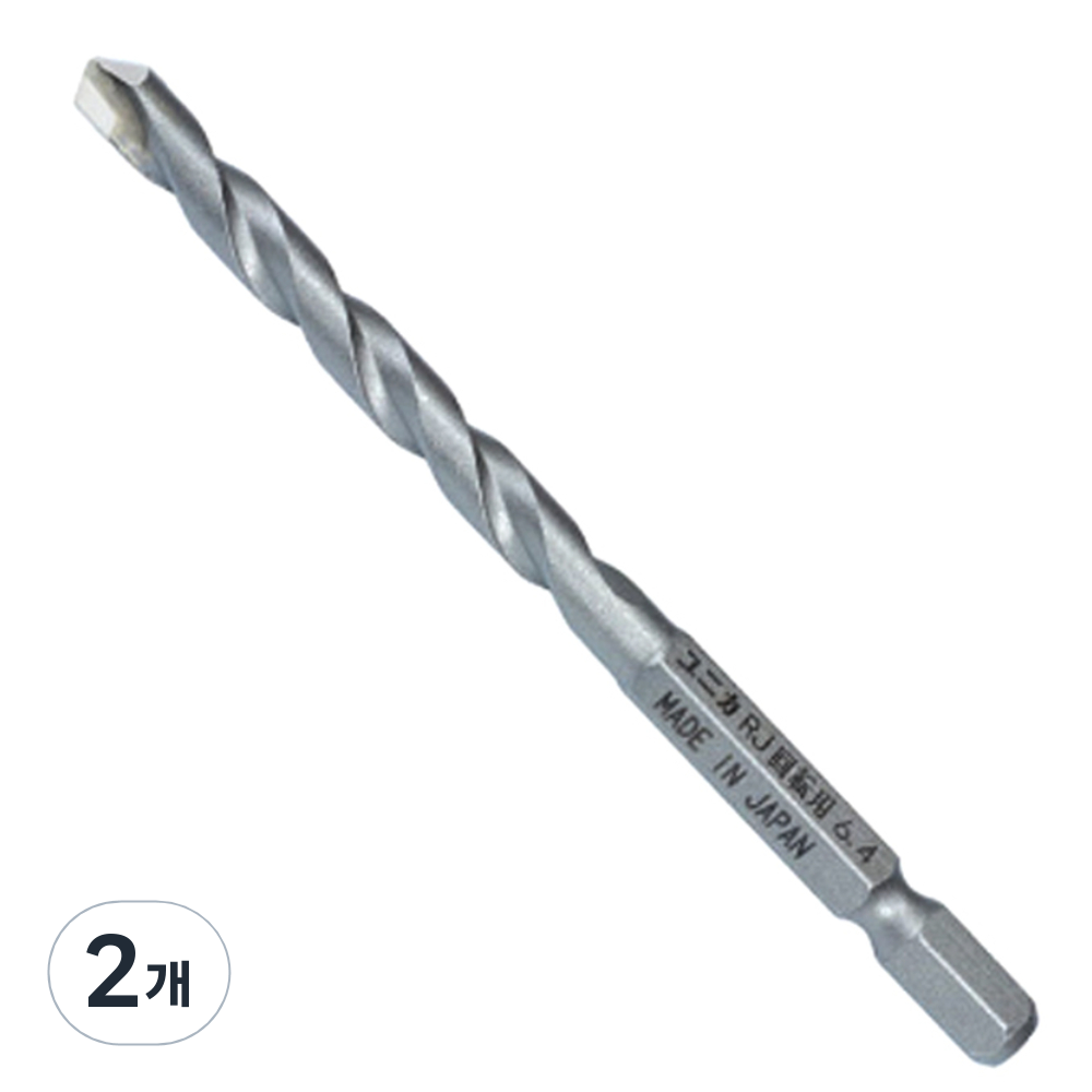 유니카 자기 타일용 드릴 비트 RJ-6.4, 2개 8,380원