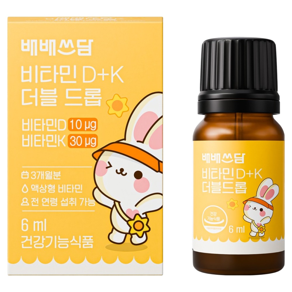 배배쓰담 비타민 D+K 더블 드롭 16,800원