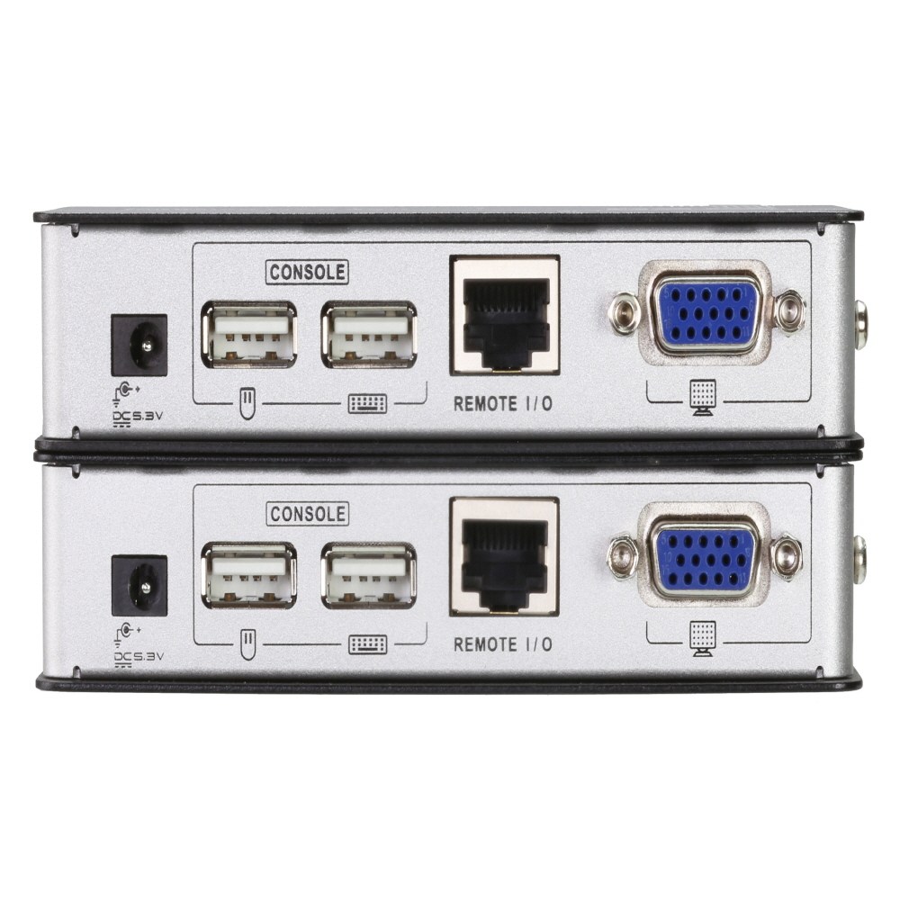 ATEN RGB KVM스위치 연장기 150M 송수신기 USB VGA RJ45 UTP 리피터 거리연장기 익스텐더 증폭기 확장기 490,100원