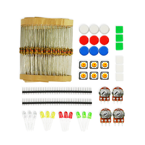 아두이노 부품 세트 저항/LED/버튼, 1개 5,500원