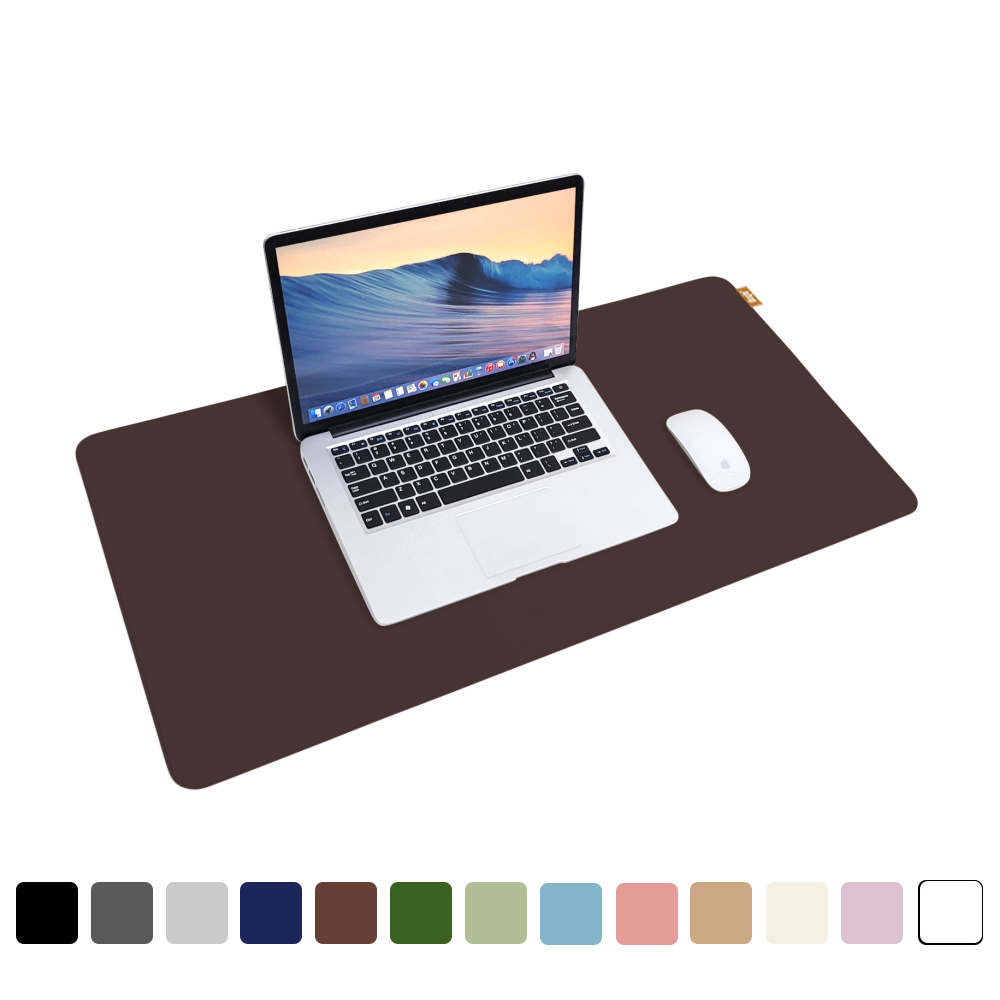 도일 가죽 마우스장패드 대형 키보드매트, 다크브라운 15,800원