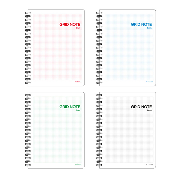 위드나 그리드 PP 노트 5mm 모눈노트 공책, 단품 2,400원