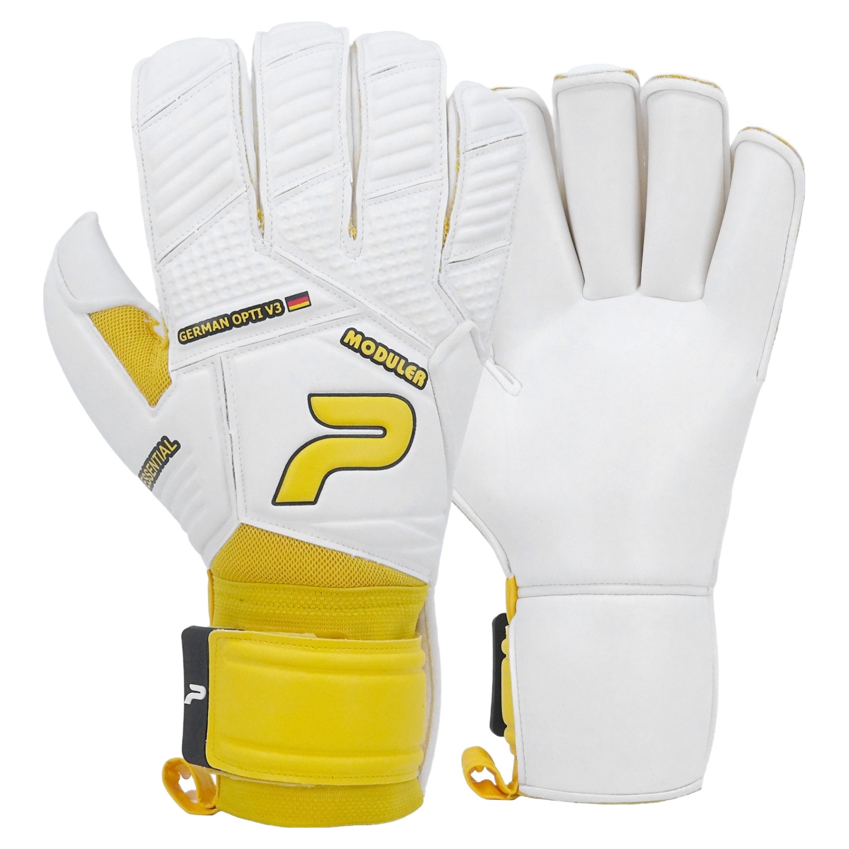 프리커버리 모듈러 4.0 에센셜 v3 골키퍼 장갑 양손착용 세트, 1세트, 옐로우 58,300원