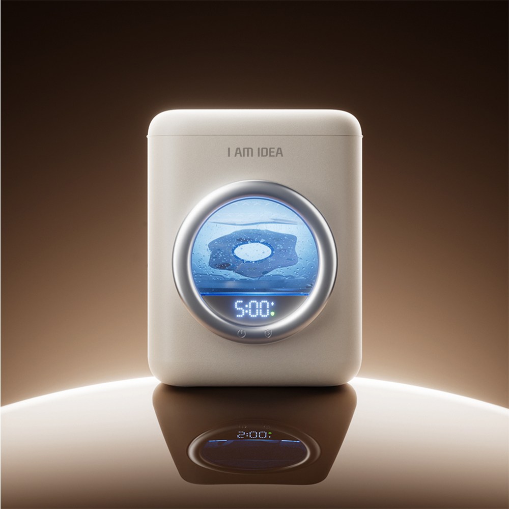 아이엠아이디어 휴대용 미니 세탁기 살균, 화이트, BP-M9 73,750원