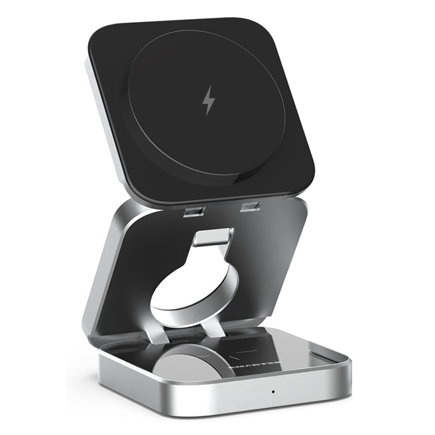 스마텍 갤럭시 아이폰 워치 호환 3 in 1 접이식 맥세이프 무선 충전 거치대 29,300원