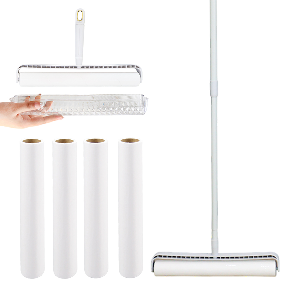 이지유 36cm 와이드 돌돌이 테이프클리너 3단 길이조절, 1세트 19,800원