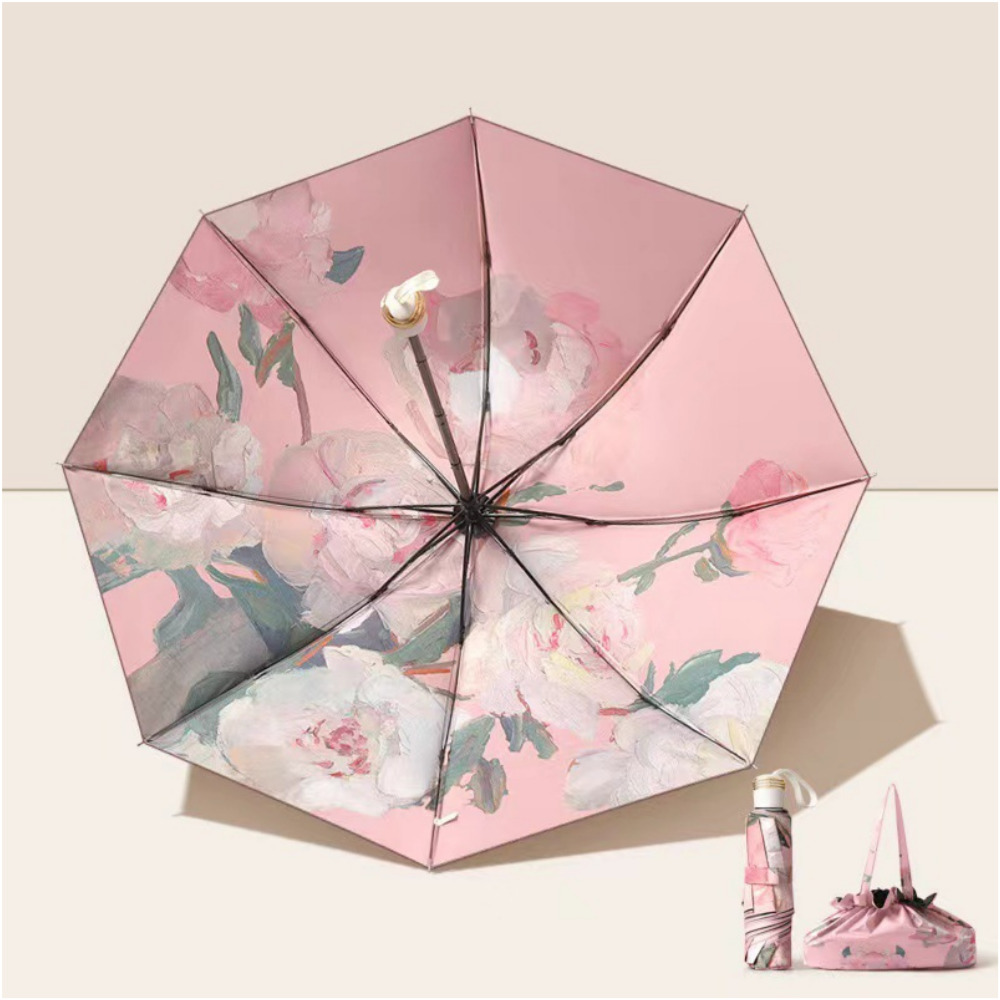 난나J 자외선차단 유화 양산 양우산 우산 3단 이중 암막 UV완벽차단 19,000원