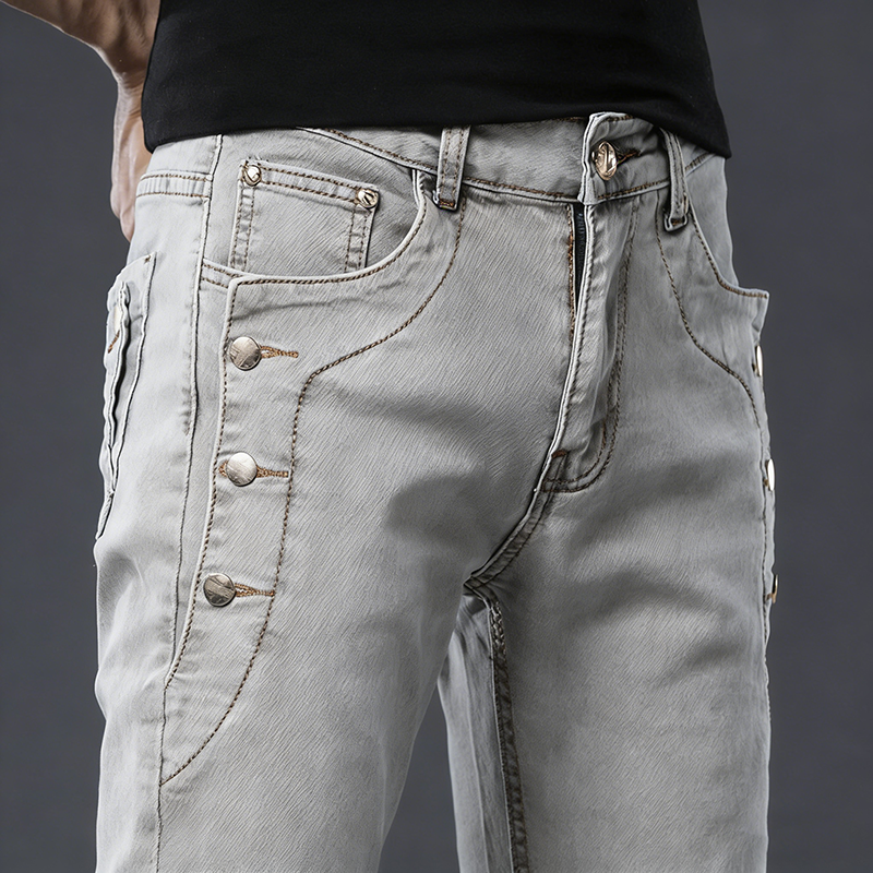 남자청바지 스판 슬림핏 스키니진 여름 데일리팬츠 20대 30대 청년핏 스트레이트 2컬러 비보뉴 35,900원