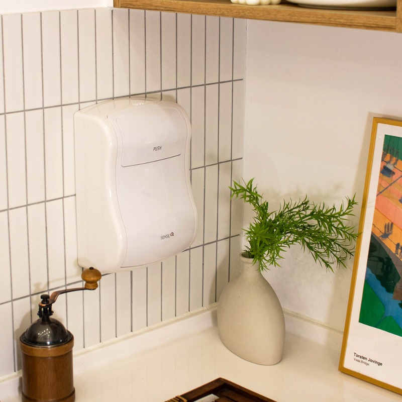 1+1 센스큐 에어 미니 벽걸이 휴지통 3L 화이트 35,000원