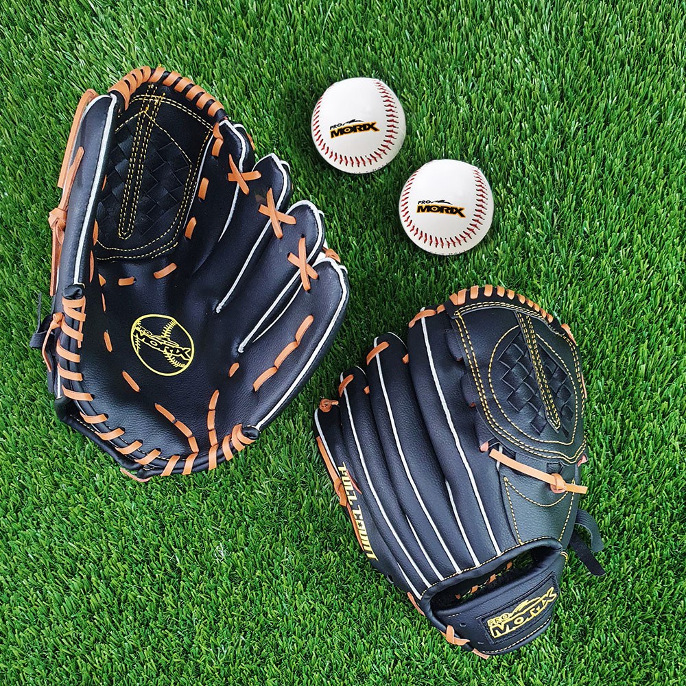 프로모릭스 야구글러브 캐치볼 세트(글러브 2입+야구공2입) 어린이용 성인용 42,900원