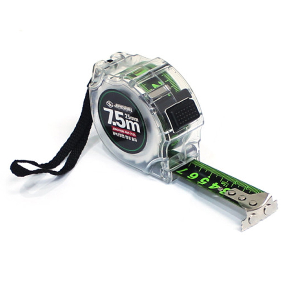 종원 자석 양면 형광줄자 JWT-7525 8,200원