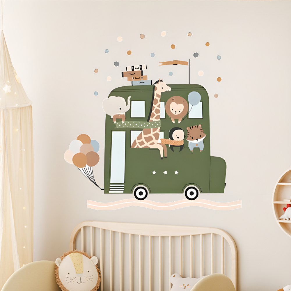 어린이집 유아실 아이방 꾸미기 벽꾸미기 붙이는 벽지스티커 친구들 9,900원