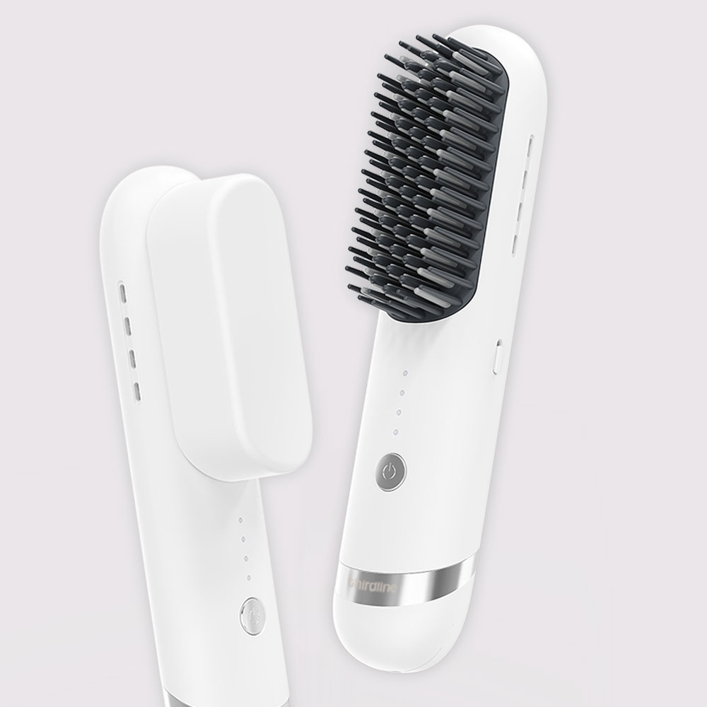 써드라인 플라스마 스타일 빗 고데기 무선 휴대용 브러쉬 고데기 53,250원