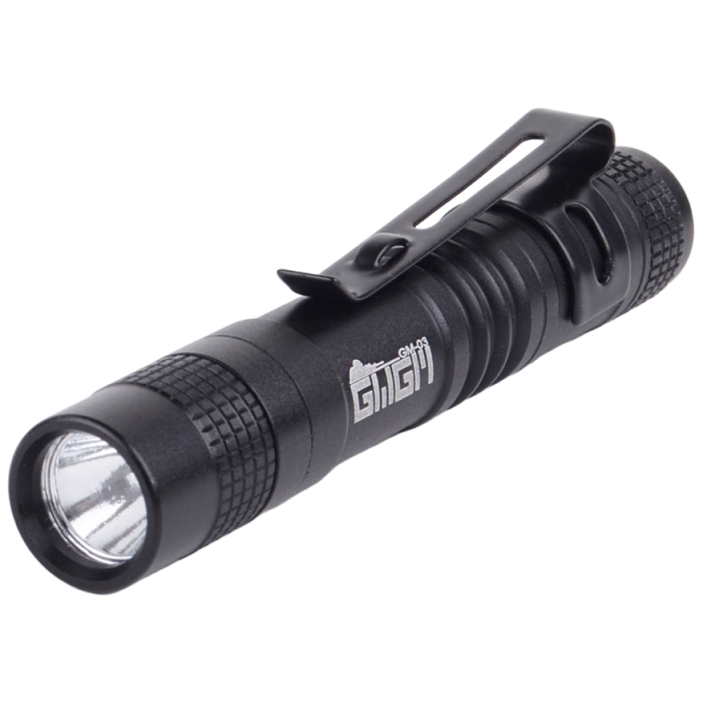 지원군몰 [GM-03] BLACK LED 펜라이트 미니 후레쉬 휴대용 비상 손전등 초소형 랜턴, 1개 6,790원