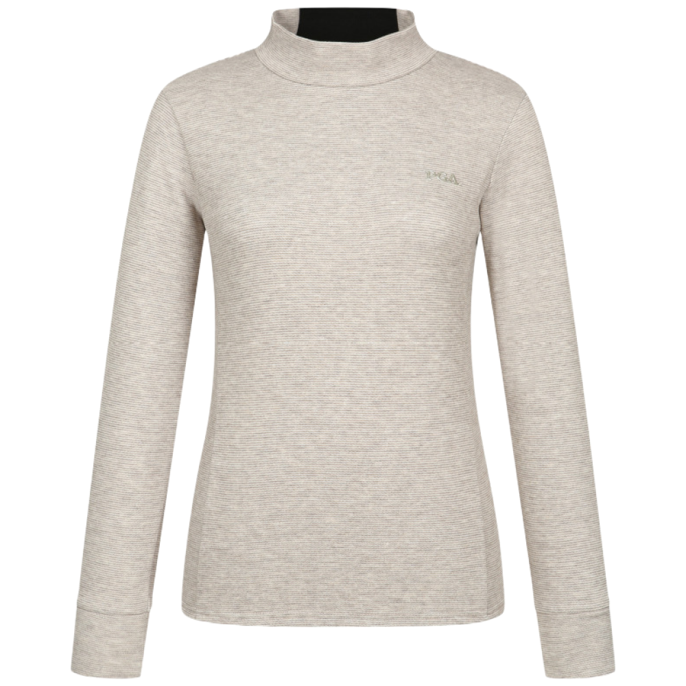 PGA 여성 요꼬배색 모크넥티셔츠 PGWTS44302 31,470원